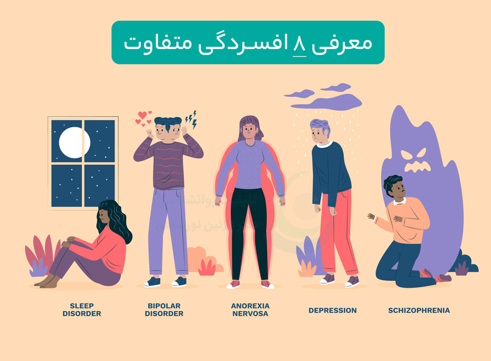 معرفی 8 افسردگی متفاوت